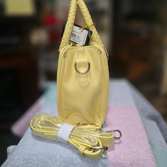Bebe NWT Women's Alexandra Small Satchel Bag - Picture 5 of 10